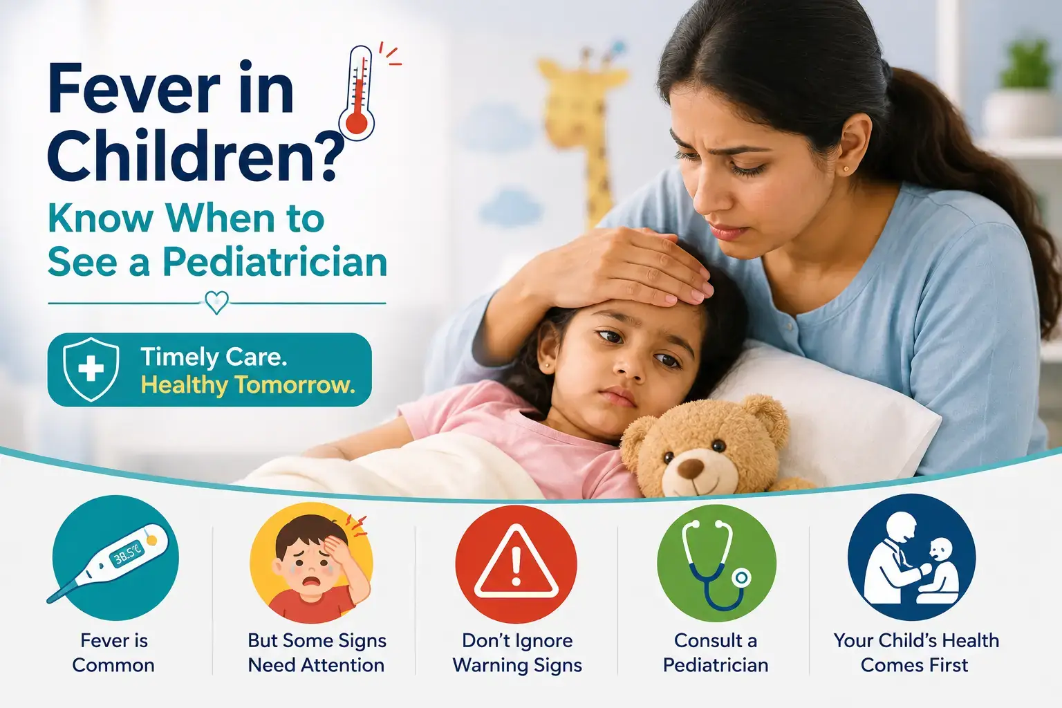 Fever in Children: When Should You Visit a Pediatrician in Miyapur?