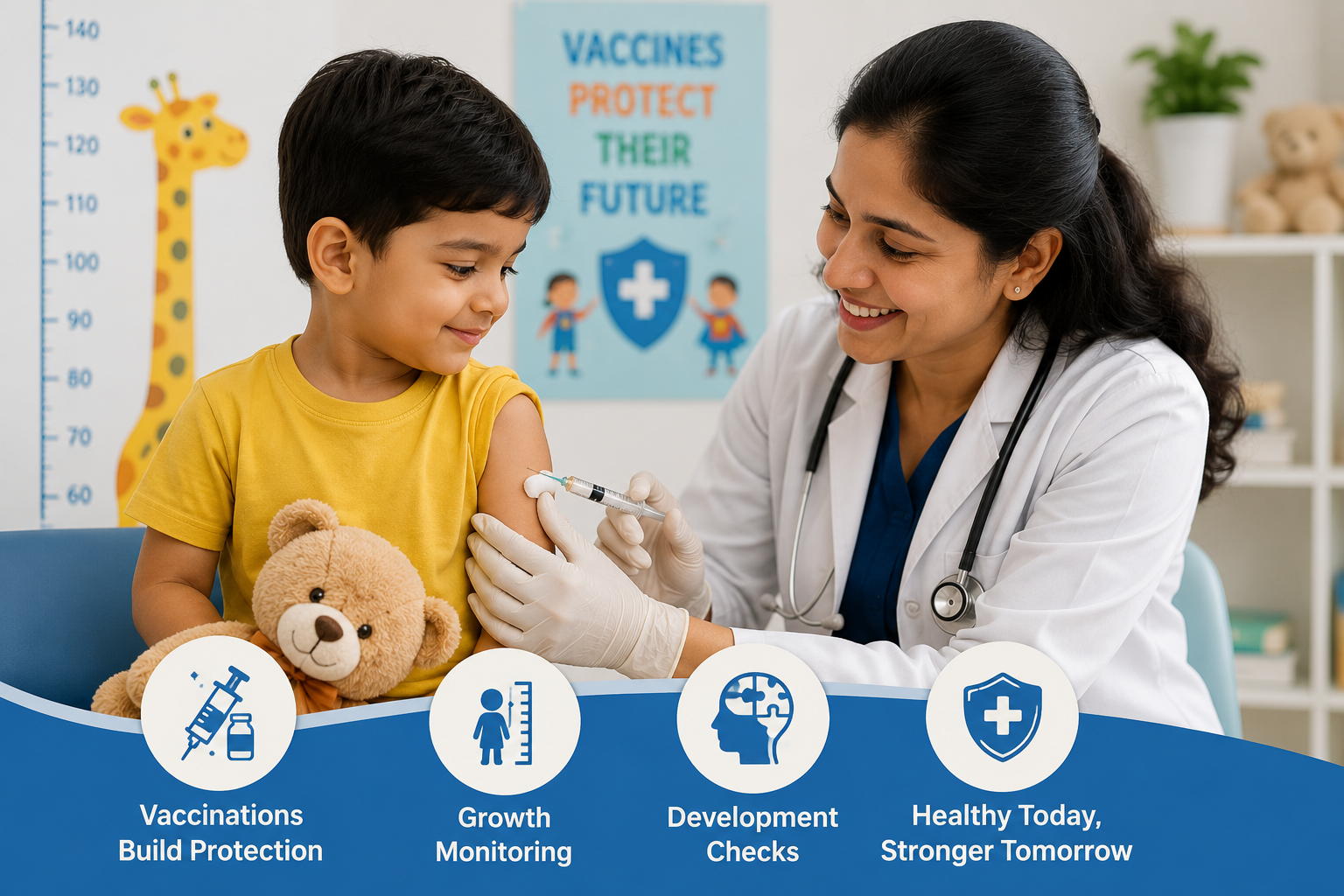 Pediatrician in Bachupally for Child Vaccination and Check-Ups