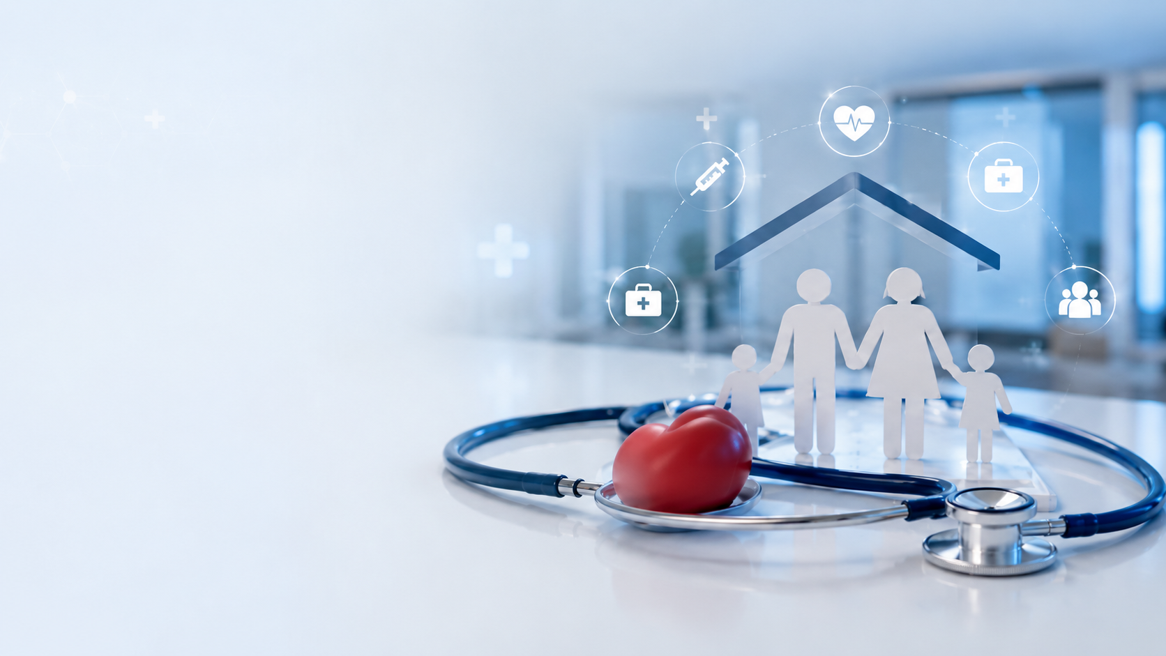 Doctors consulting with patients